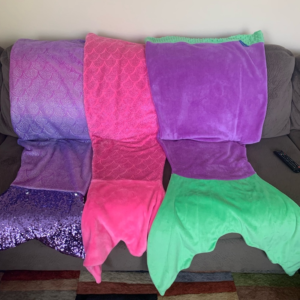3 Mermaid Blankets